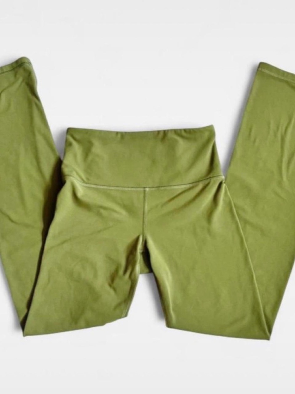 Athleta elation leggings in olive green, size XS